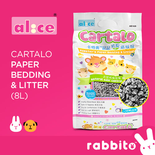 Alice Cartalo Paper Bedding and Litter 8L